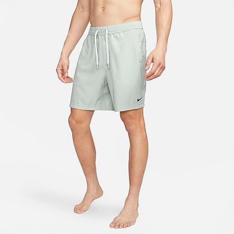 Nike Men's Dri-FIT Form Unlined Fitness Shorts 7 in Light Silver/Black, 2X-Large - Men's Athletic Performance Bottoms at Academy Sports