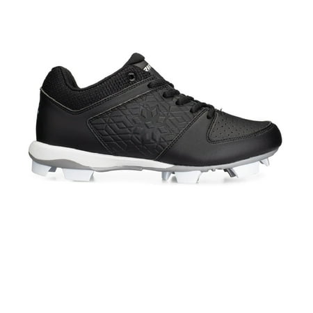 Girls' RIP-IT Diamond Molded Softball Cleats Big Cleats 6 Black Black