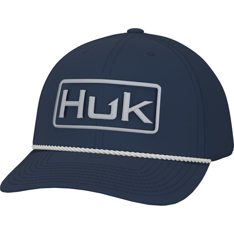 Huk Men's Captain Huk Rope Hat Sargasso Sea - Men's Hunting/Fishing Headwear at Academy Sports