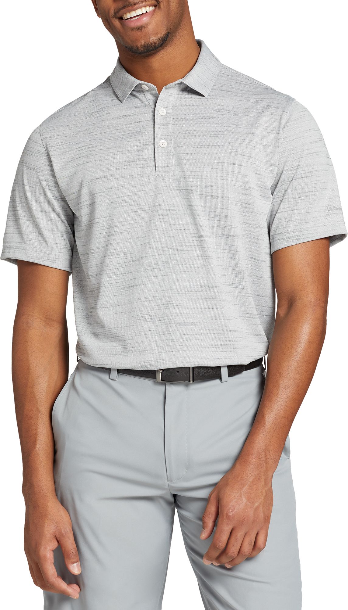 Walter Hagen Men S Performance Conversational Print Golf Polo Size S