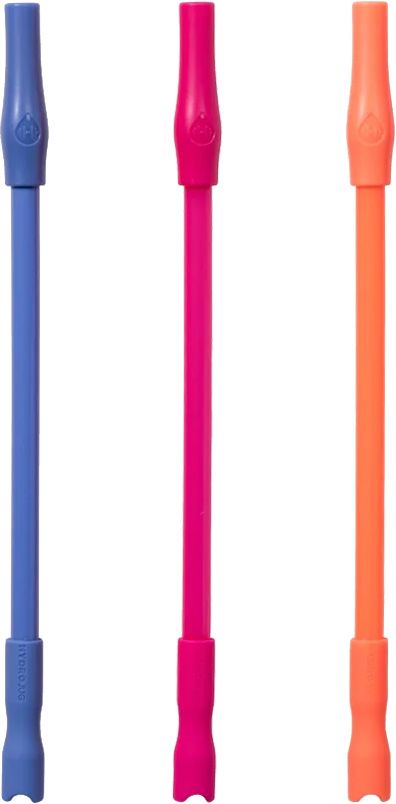 HydroJug 3-Pack Neon Straws