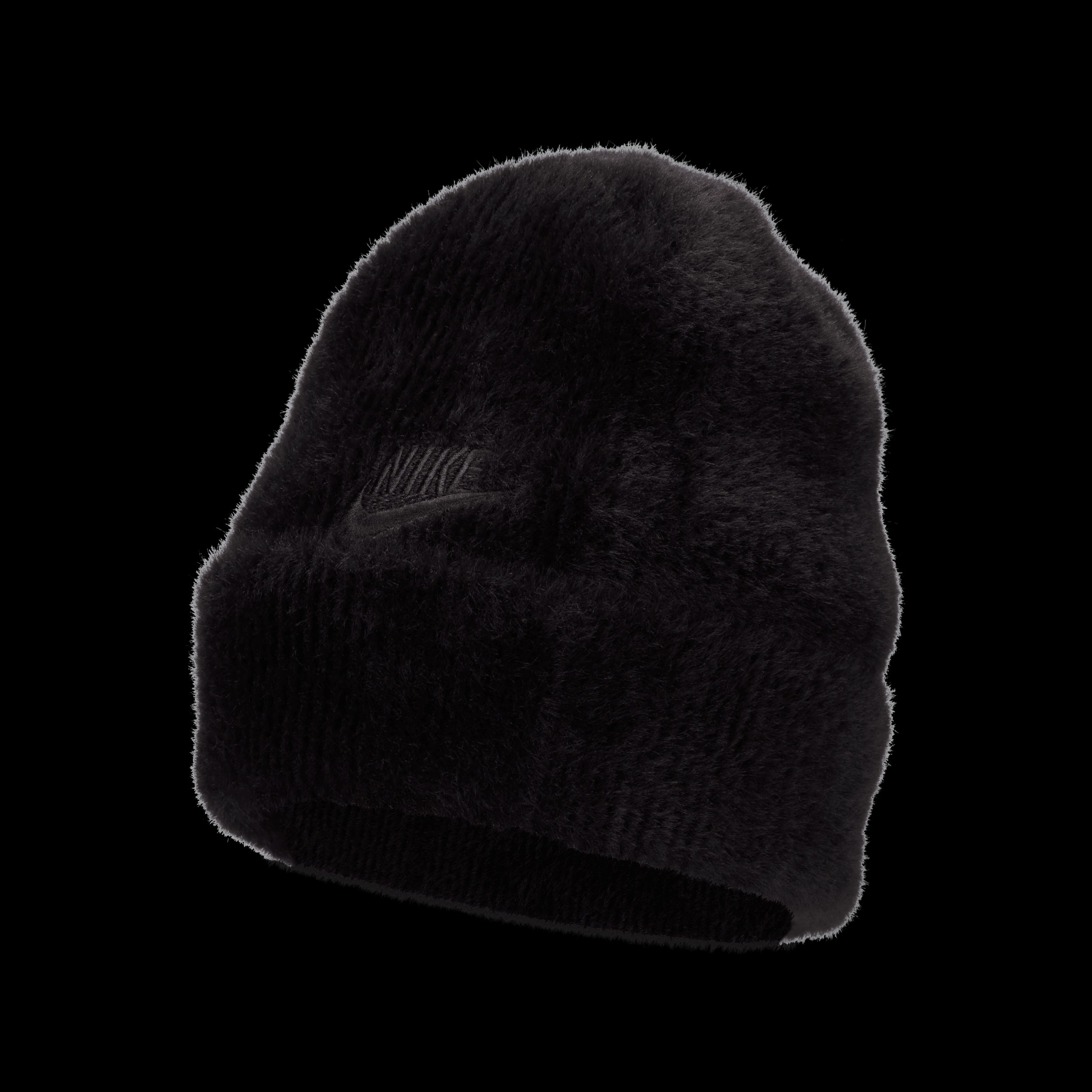 Unisex Nike Peak Beanie Black Hats 1SIZE Black