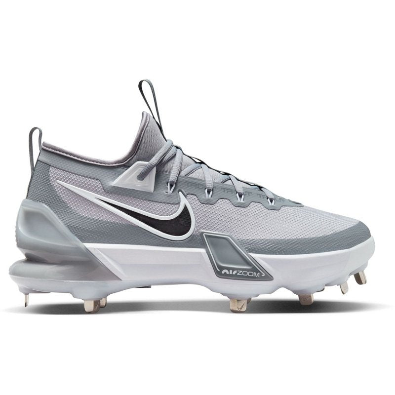 Nike Men's Force Zoom Trout 9 Elite Baseball Cleats Grey/White, 11.5 - Adult Baseball at Academy Sports
