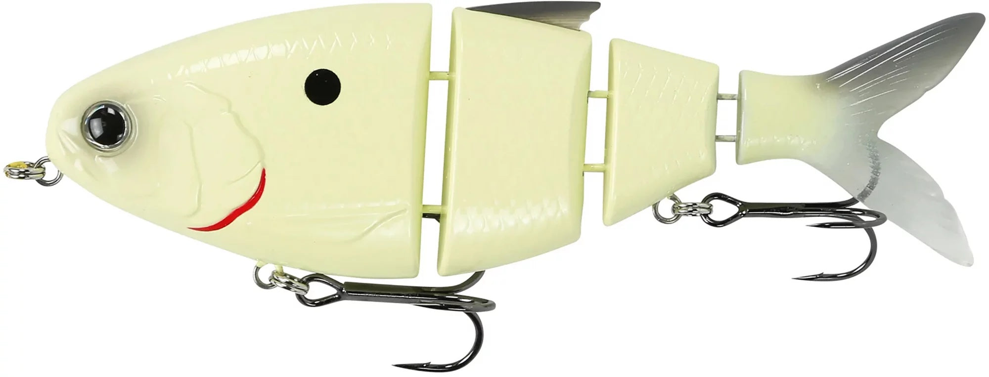 81094671 6 in. Fish Lab BBZ Bio-Gizzard Shad Swimbait, Bone - 2.25 Oz