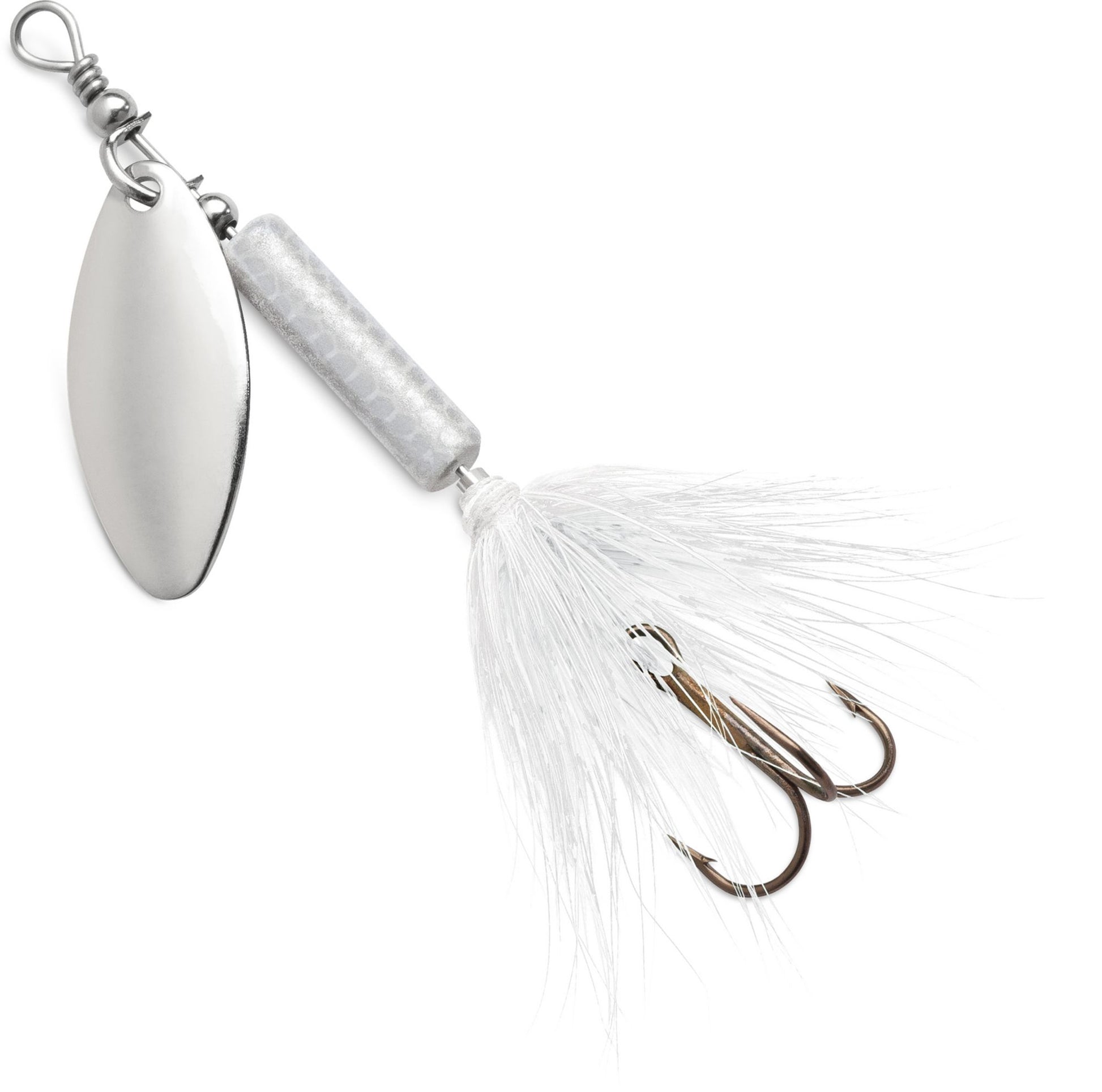 Blue Fox Size 1 White Whip Tail Deep Runner