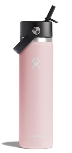 Hydroflask 24 Oz Trillium BPA Free Wide Bottle with Straw Cap