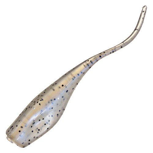 Strike King Mr. Crappie Lightning Shad Soft Bait, Glimmer Blue