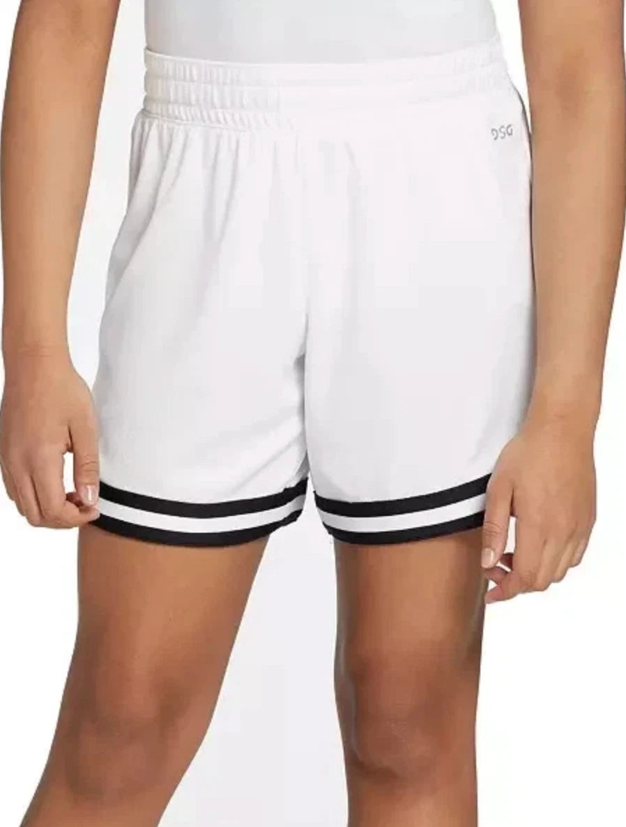 Short sport, taille medium, pour Fille