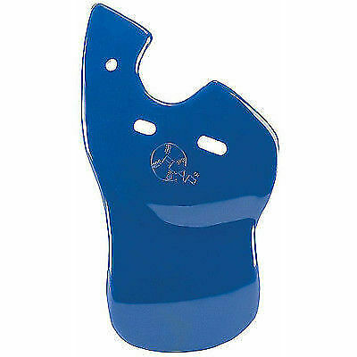 Protège-joues et mâchoires Markwort pour adultes, modèle C-Flap, bleu, droitier