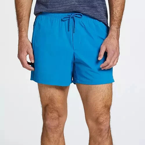 Shorts VRST Homme, Medium Protection UV 50 Bleu Marée 5'' Shorts de tous les jours